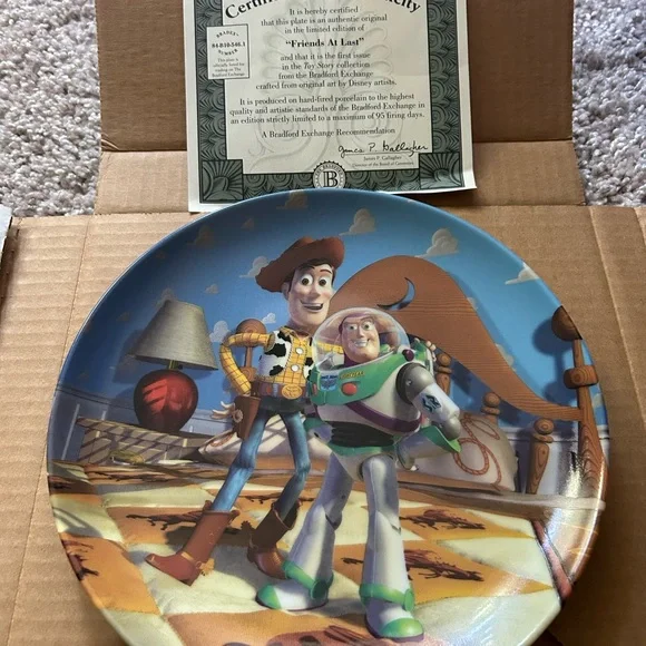 1996 Toy Story Bradford Exchange Collectors Plates - Picture 7 of 13